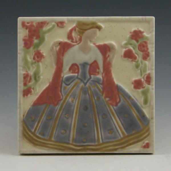Rookwood trivet from 1927 with a