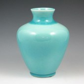 Rookwood vase in blue gloss fr