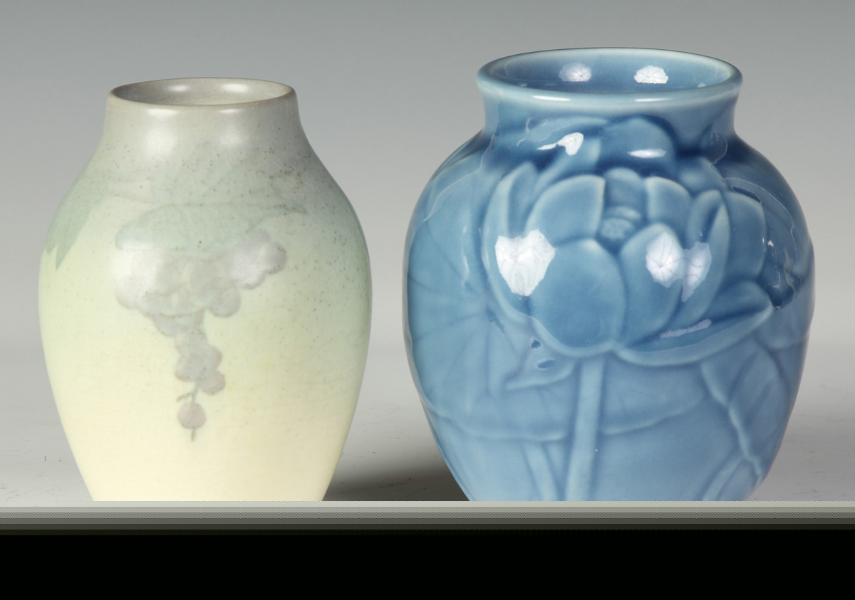 Rookwood Vase w/High Glaze Water