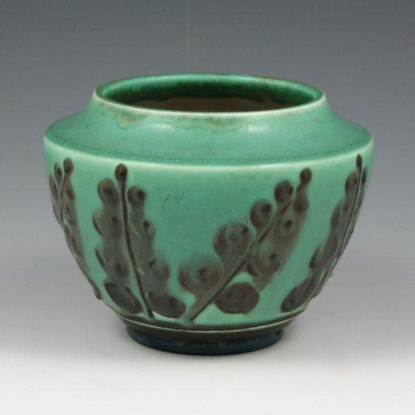 Rookwood vase with squeeze bag