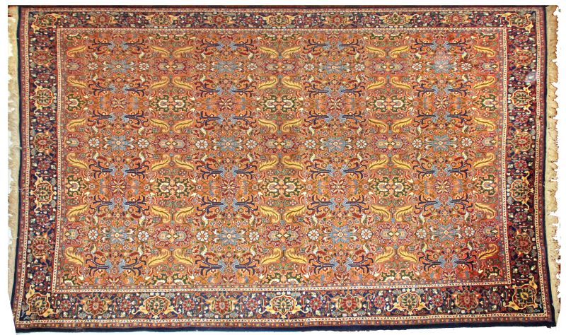 Room Size Hand-Tied Carpetwool face