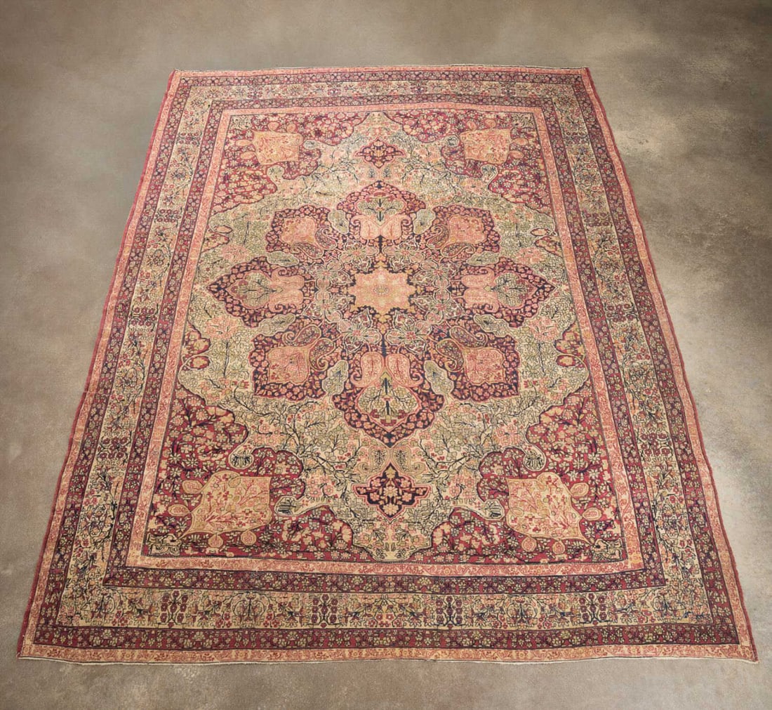 ROOM SIZE HAND WOVEN ANTIQUE