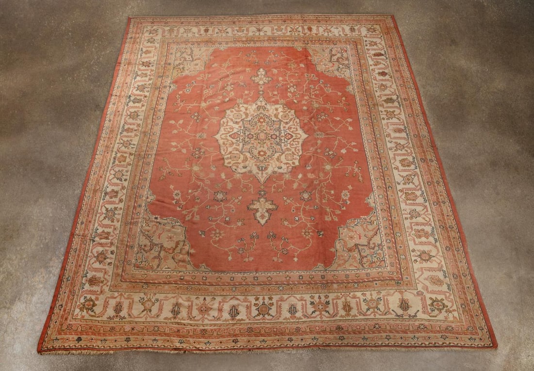 ROOM SIZE HAND WOVEN TURKISH OUSHAK
