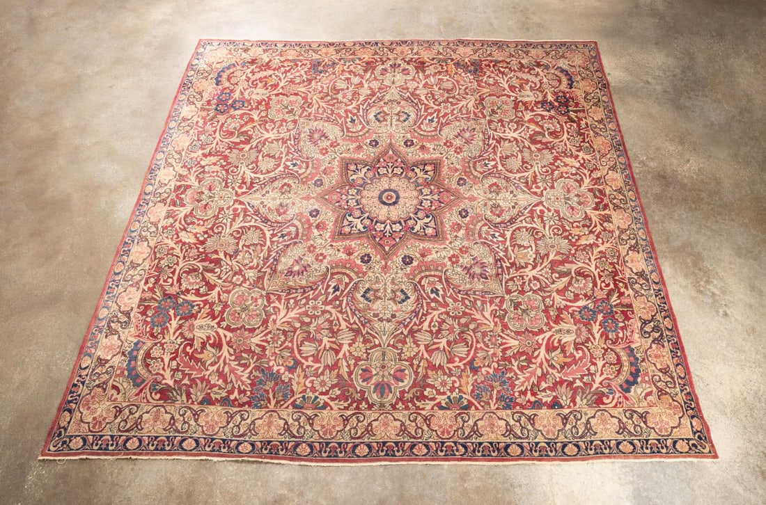 ROOM SIZE LAVER KERMAN HAND WOVEN