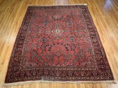 ROOM SIZE SAROUK RUG, 8'7" X 1