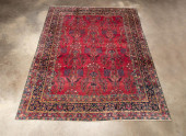 ROOM SIZED PERSIAN KIRMAN RUG<