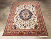 ROOM SIZED PERSIAN TABRIZ RUG<