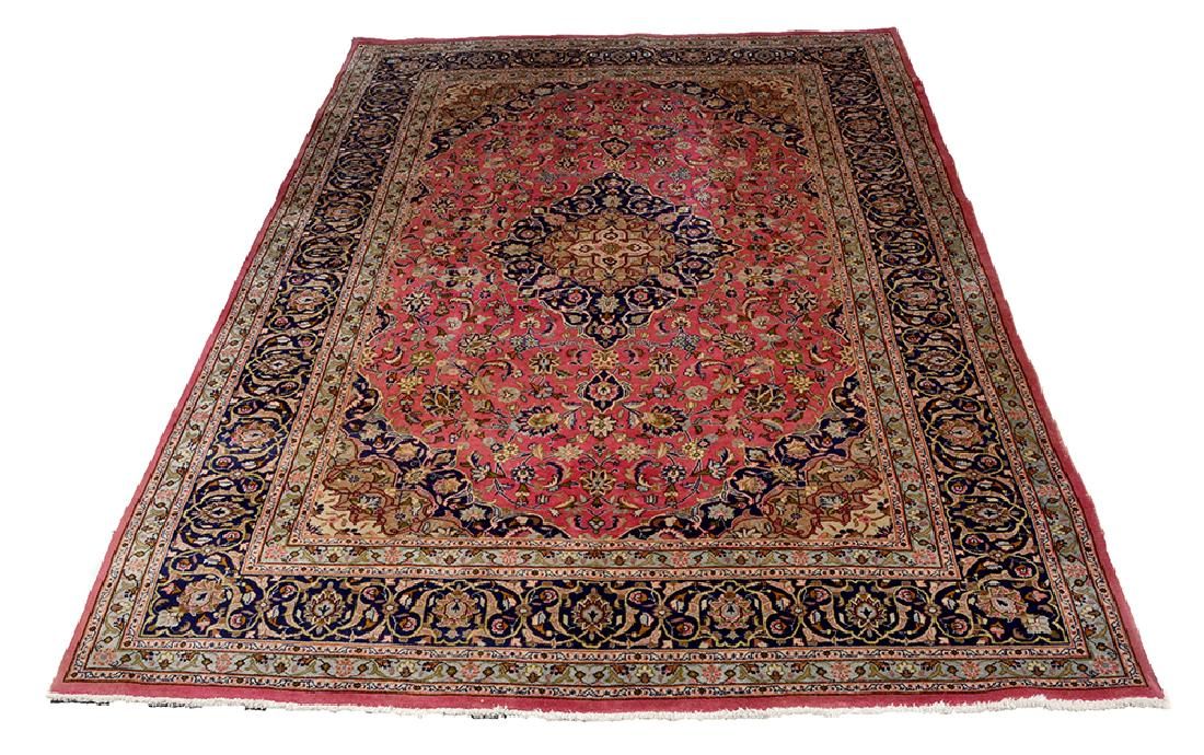 ROOMSIZE PERSIAN CARPET,  11' X 8'.