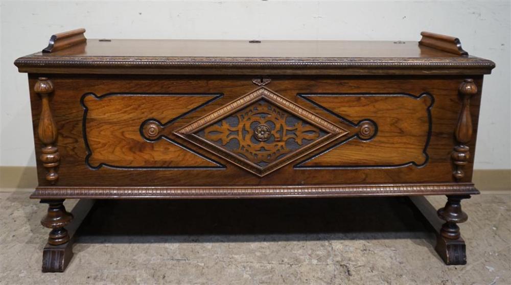 ROOS CHEST MAHOGANY CEDAR LINED