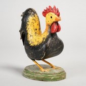 ROOSTER CARVING BY MICHEL FORT