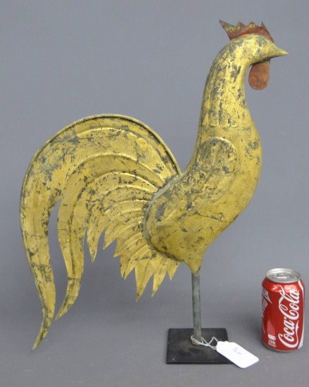 Rooster weathervane. 15'' Length 19