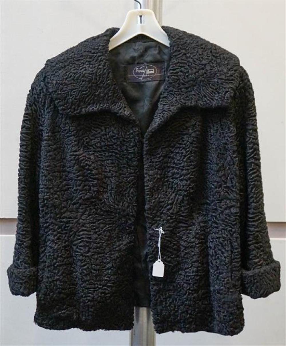 ROOZ WIND BLACK PERSIAN LAMB