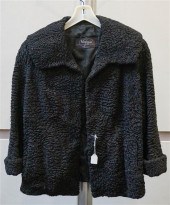 ROOZ WIND BLACK PERSIAN LAMB J