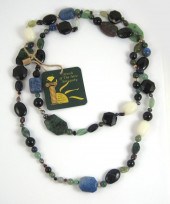 ROPE LENGTH GEMSTONE AND YELLO