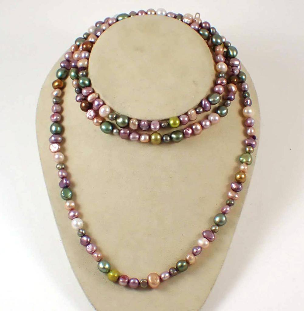 ROPE LENGTH MULTI COLOR PEARL