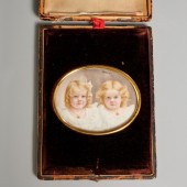 ROSA HOOPER, RARE DOUBLE PORTR