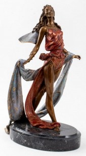 ROSAN "BACCHANAL" BRONZE SCULP