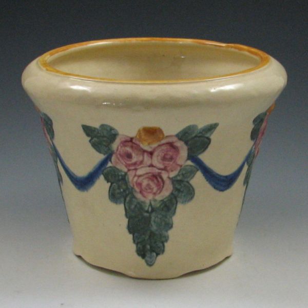 Rose Bouquet and Sash Jardiniere