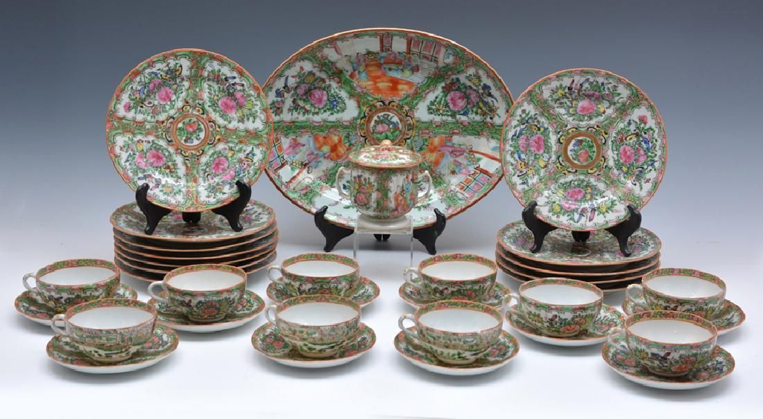 ROSE CANTON DINNERWARE, 35