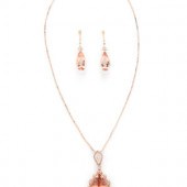 ROSE GOLD, MORGANITE AND DIAMO