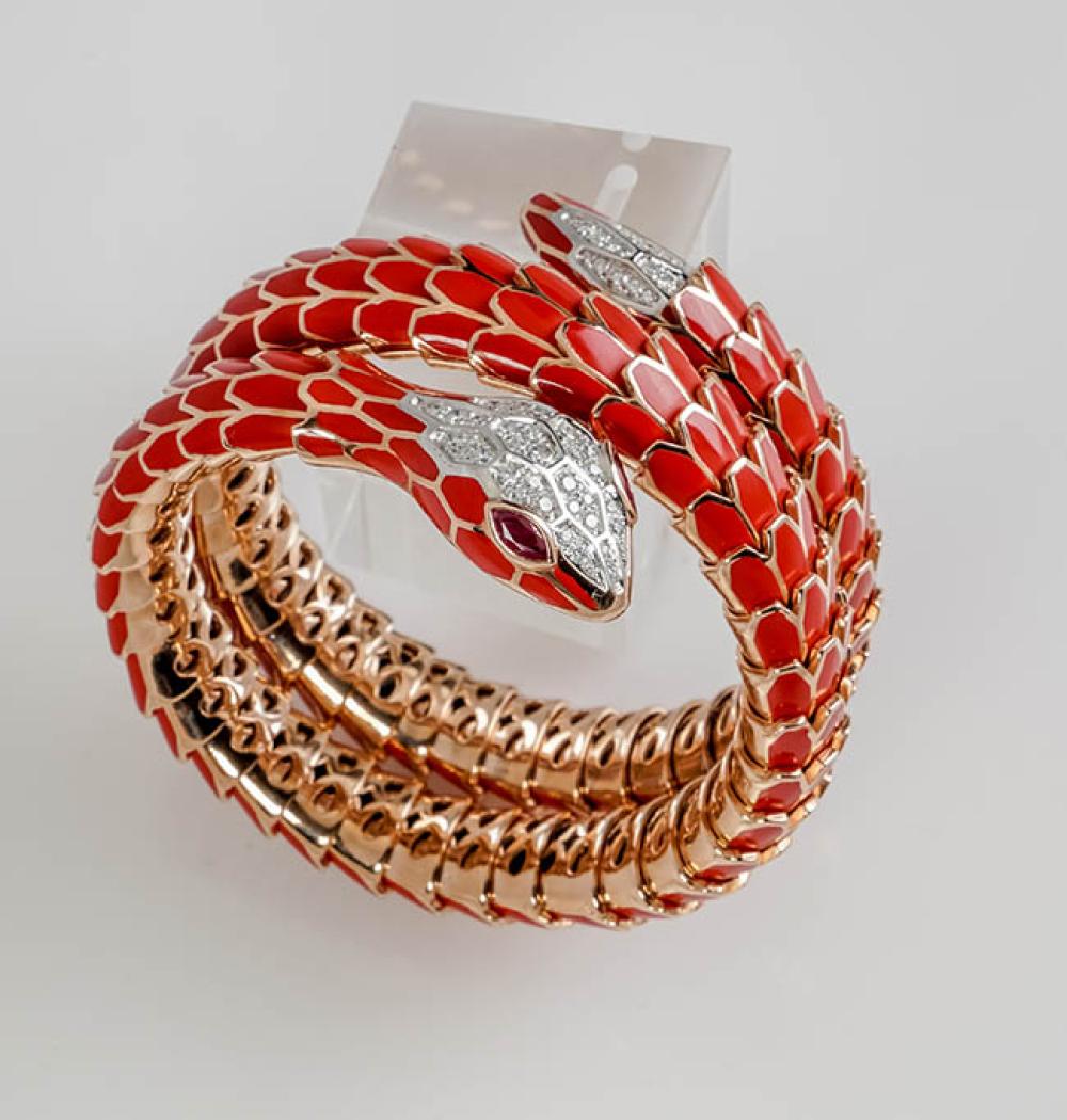 ROSE GOLD-PLATED STERLING SILVER,