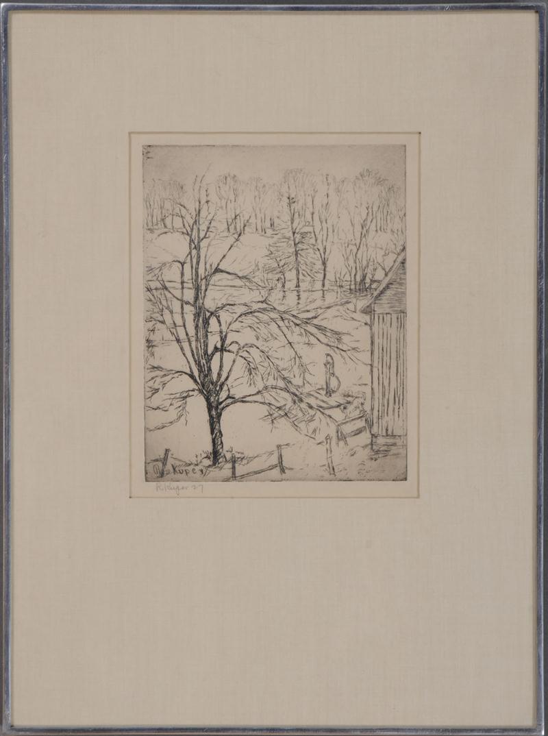 ROSE KUPER (1888-1987): POND IN