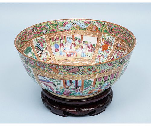 ROSE MANDARIN PUNCH BOWLChinese