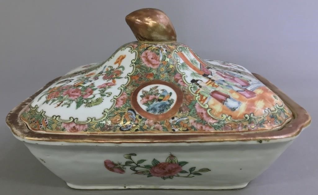 Rose Medallion covered vegetable