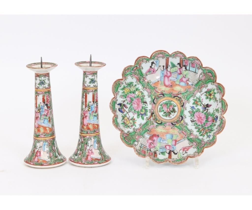 Rose Medallion porcelain