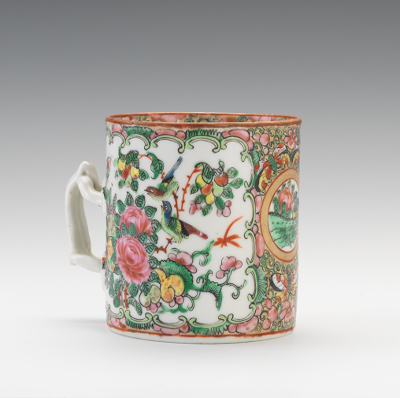 Rose Medallion Twisted Handle