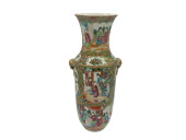 ROSE MEDALLION VASE, 12IN<br>5