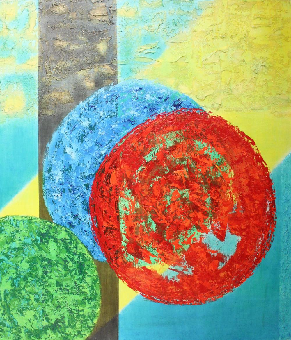 ROSE NIGUMA LARGE OIL ON CANVASROSE