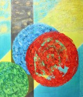 ROSE NIGUMA LARGE OIL ON CANVA