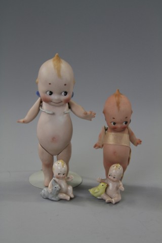 ROSE O'NEILL KEWPIE LOT Largest