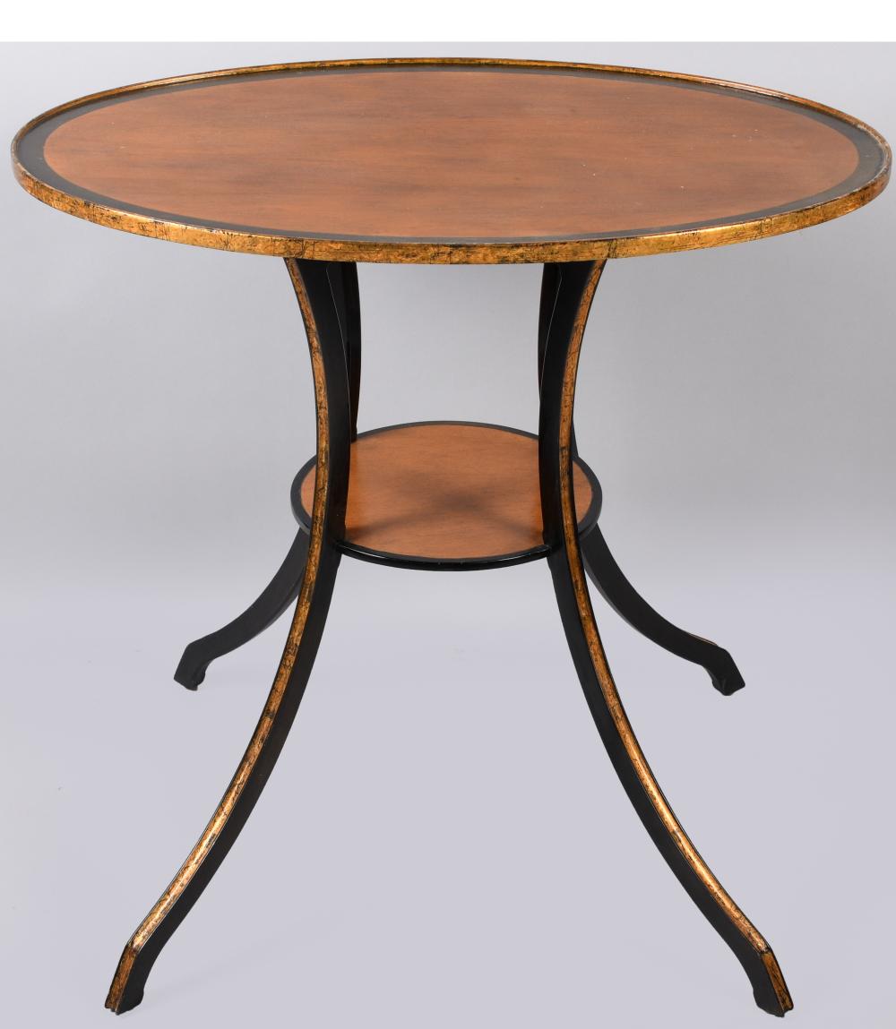 ROSE TARLOW PARCEL-GILT MAHOGANY