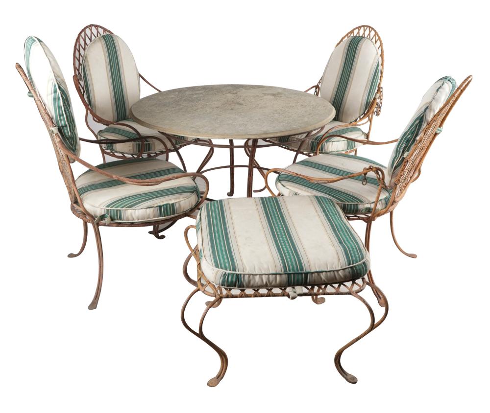 ROSE TARLOW SIX-PIECE IRON FAUX