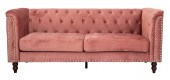 ROSE ULTRASUEDE UPHOLSTERED SE