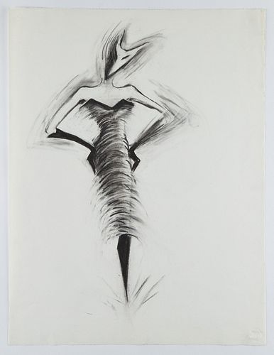 ROSEANNE GENERALLI CHARCOAL ON