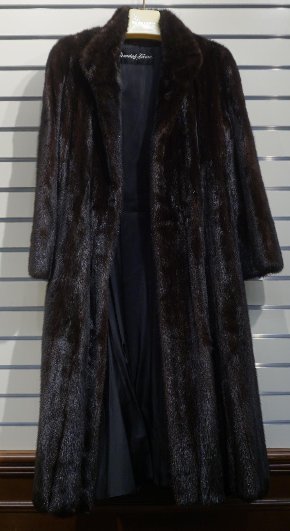 ROSENDORF'S BROWN MINK JACKET,