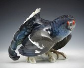 ROSENTHAL, "BLACK COCK", FIGUR