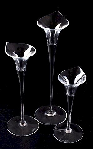 ROSENTHAL CALLA CANDLESTICKS
