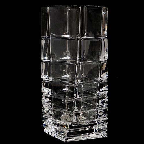 ROSENTHAL CRYSTAL VASEDESCRIPTION:A