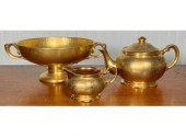 Rosenthal handled gold compote