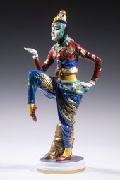 ROSENTHAL KOREAN DANCER FIGURE