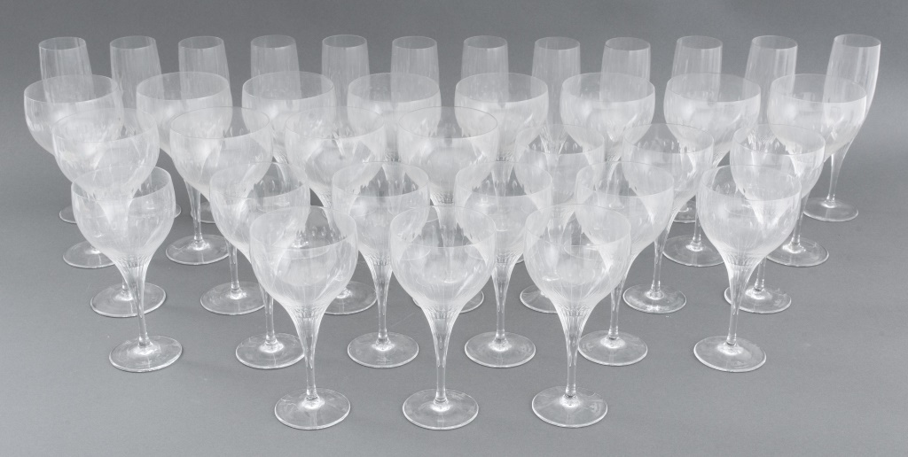 ROSENTHAL "LOTUS CUT" GLASSWARE