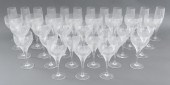 ROSENTHAL "LOTUS CUT" GLASSWAR