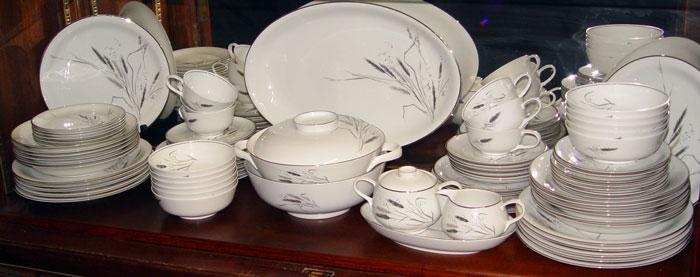 ROSENTHAL PLATINUM RIM FINE CHINA