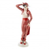 ROSENTHAL PORCELAIN FIGURE RED