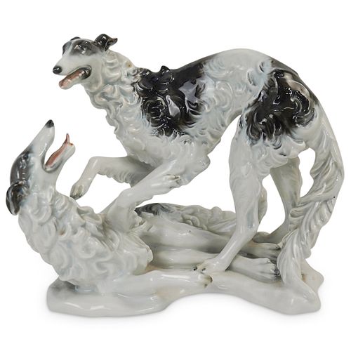 ROSENTHAL PORCELAIN GREYHOUND