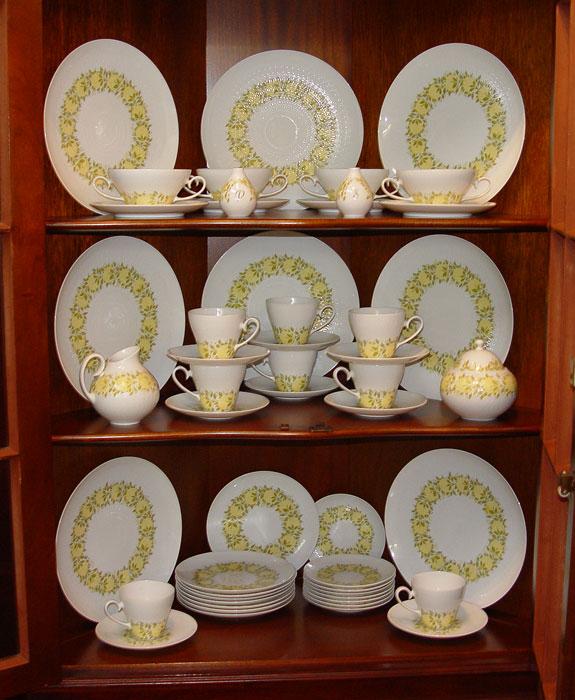 ROSENTHAL ROMANCE YELLOW CHINA